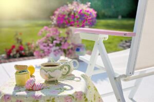 relax in de tuin